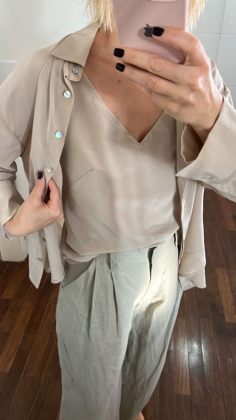 Camisa Alento Seda