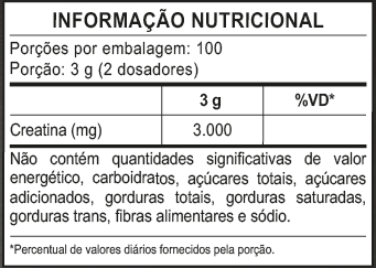 Creatina Monohidratada 100% PURA