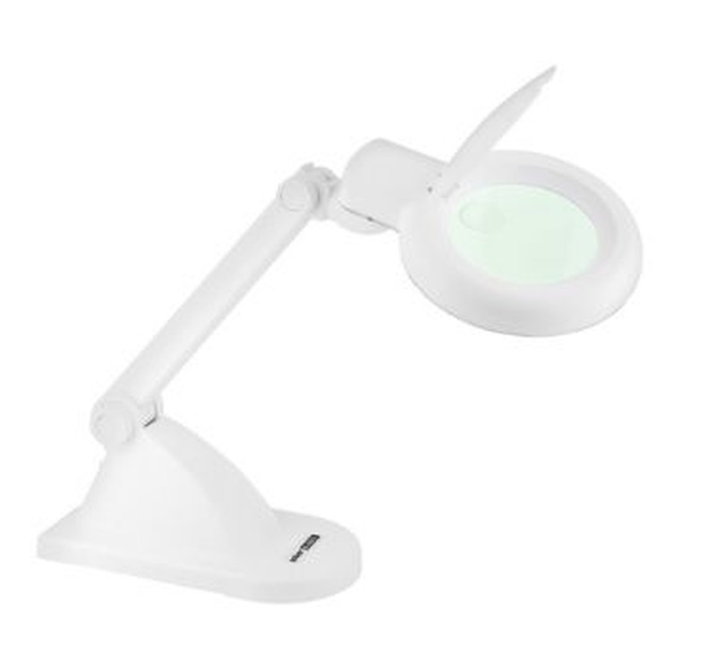 Lupa de Mesa LED Bivolt  3D + 12D Solver HL-200