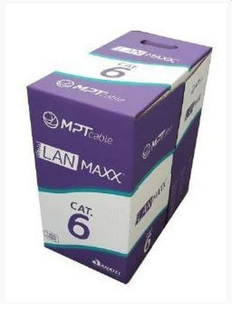 Cabo de Rede CAT6 LSZH 4P Azul CX 305MTS - MPT