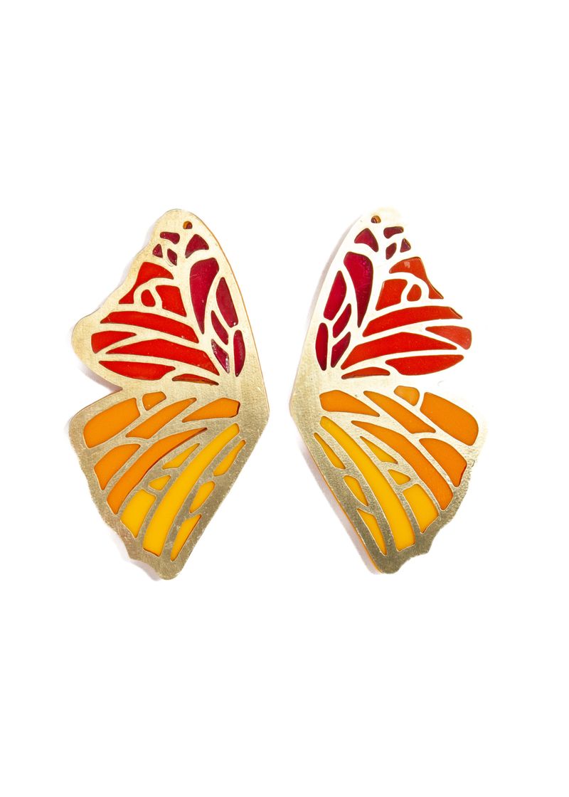 BRINCO BORBOLETA BOHO