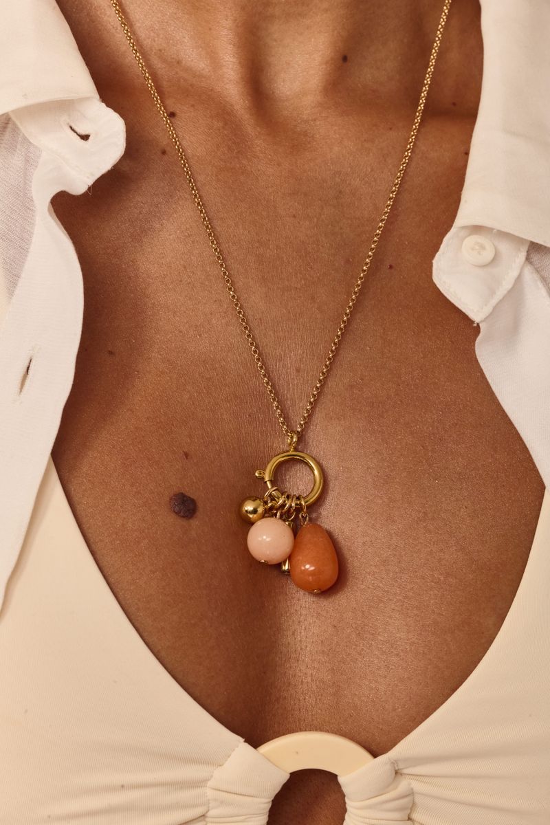 COLAR SAINT TROPEZ - JADE PESSEGO