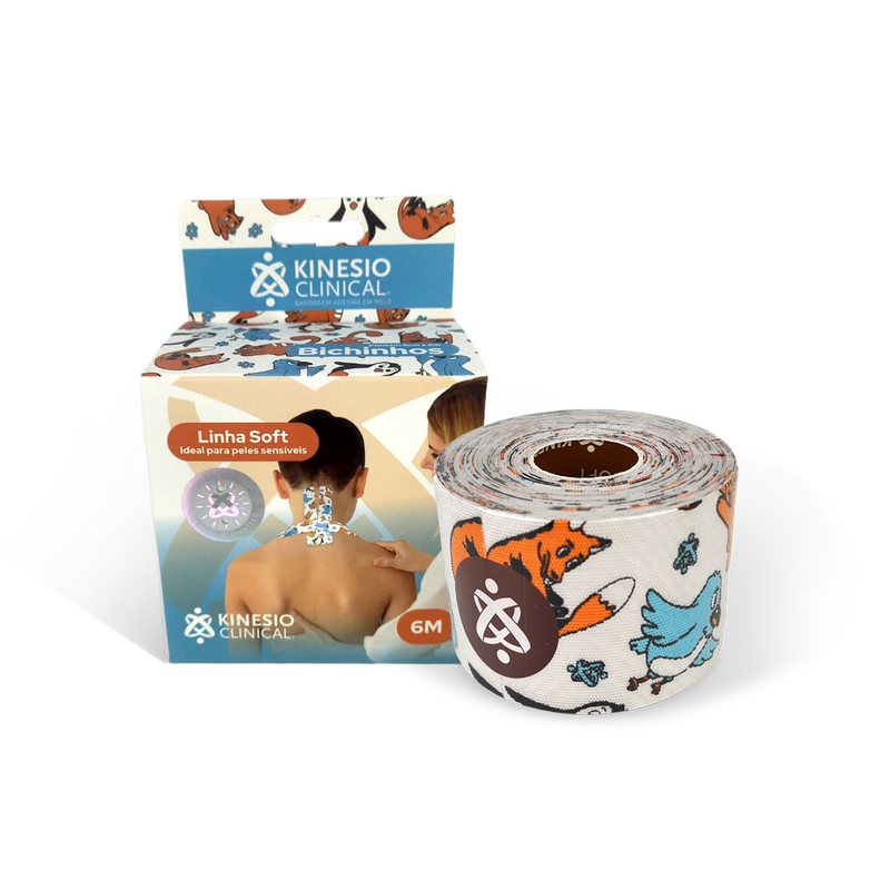 Bandagem Elástica KinesioSoft Bichinhos 6M