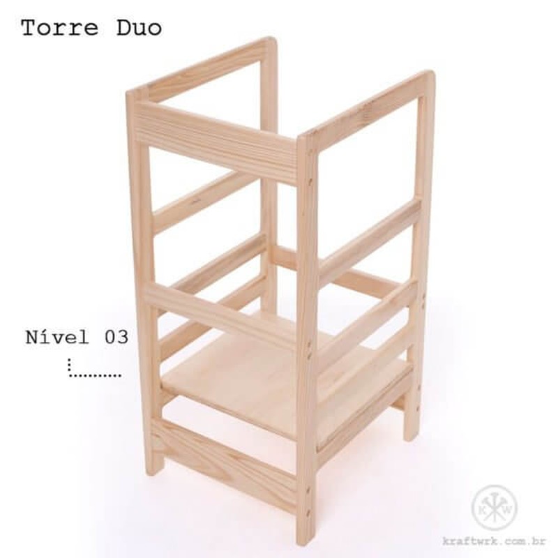 Torre de Aprendizagem Montessori Duo