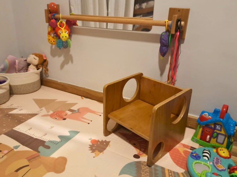 Cadeira Cubo Infantil Montessori - Cube Round