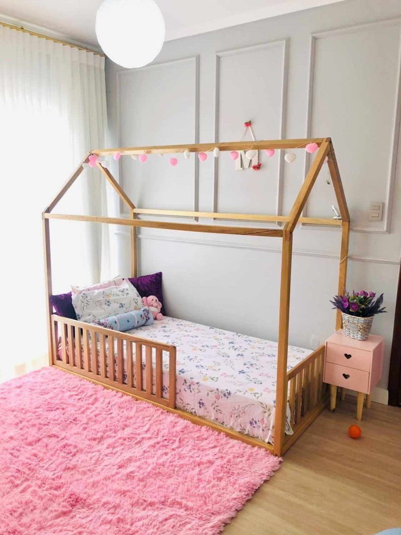 Cama Casinha Montessori - Kazakama Cerquinha