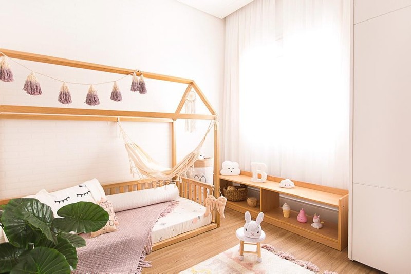 Cama Casinha Montessori - Kazakama Cerquinha