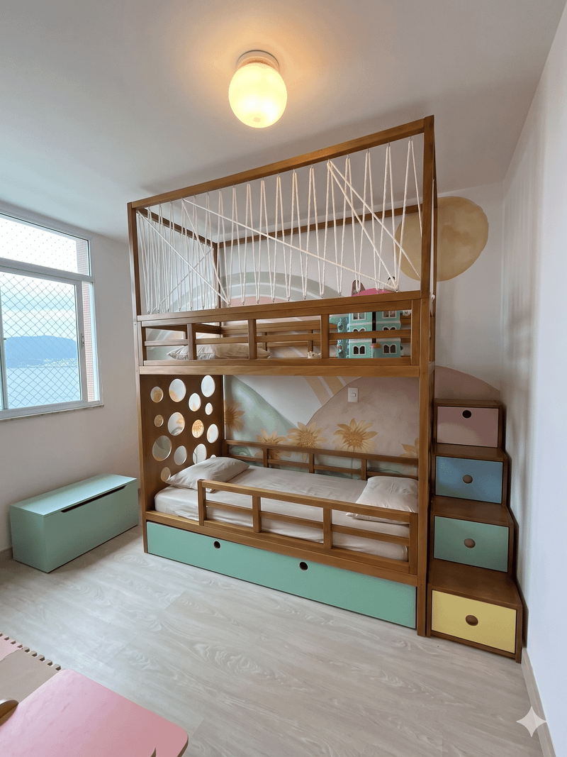 Beliche Mezanino Infantil Planejada