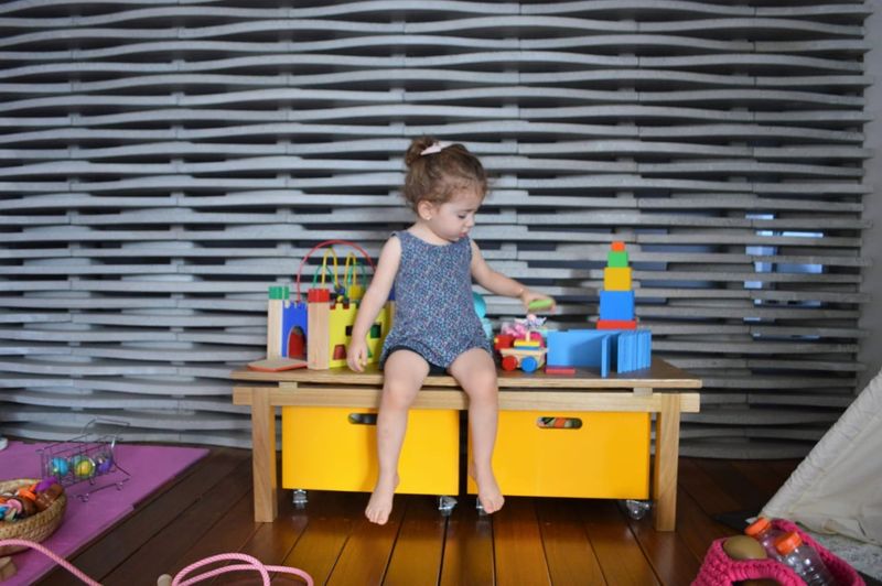 Trocador e Estante de Brinquedos