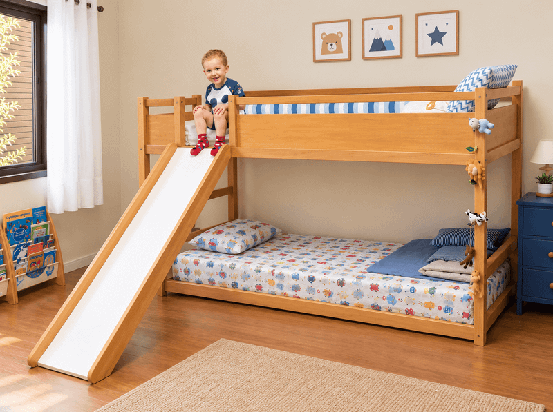 Beliche Infantil com Escorregador