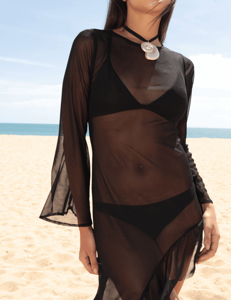 DRESS TULE BLACK
