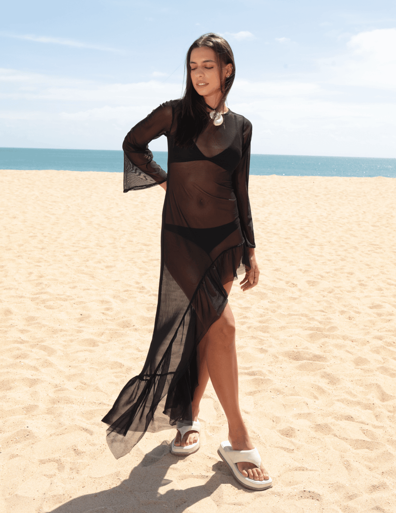 DRESS TULE BLACK