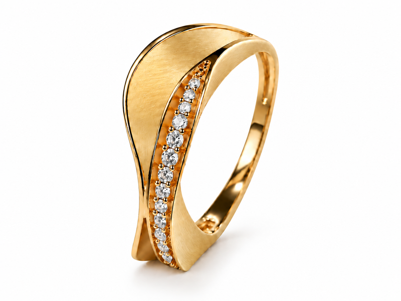 Brise Reto Anel Diamantes