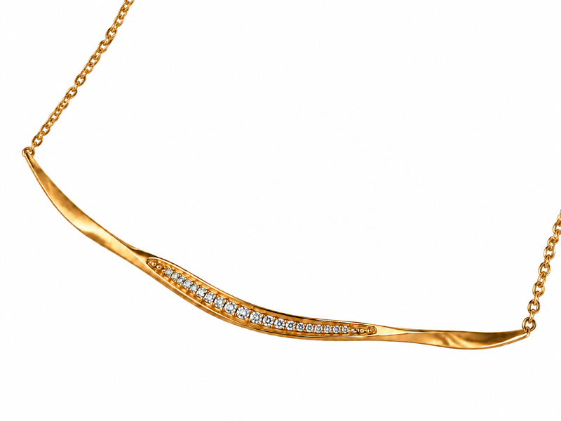 Brise Colar Diamantes