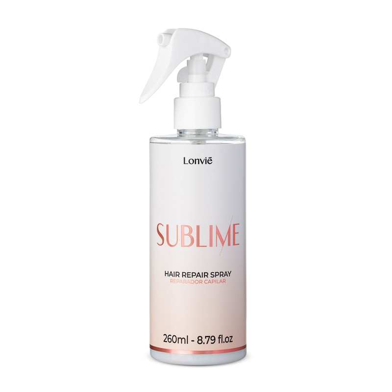 Leave-in Sublime Lonvié - Uso Obrigatório Reconstrutor Capilar 260ml