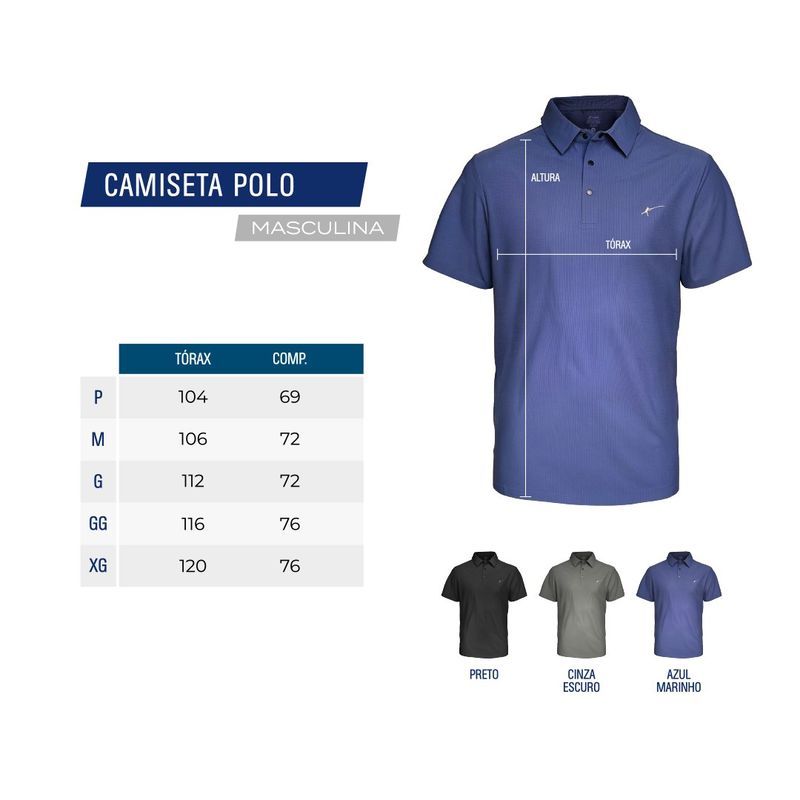 Camiseta Polo Masc.
