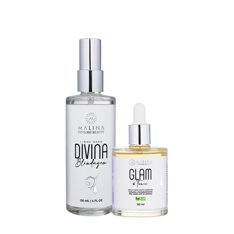 Kit Divina Blindagem 120ml + Glam & Tonic