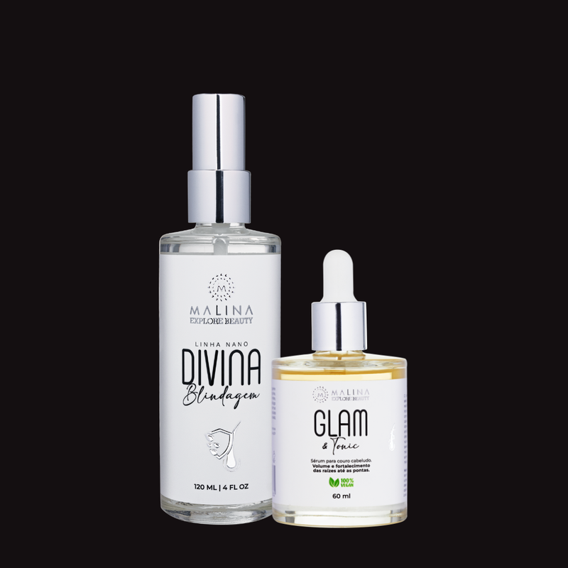 Kit Divina Blindagem 120ml + Glam & Tonic