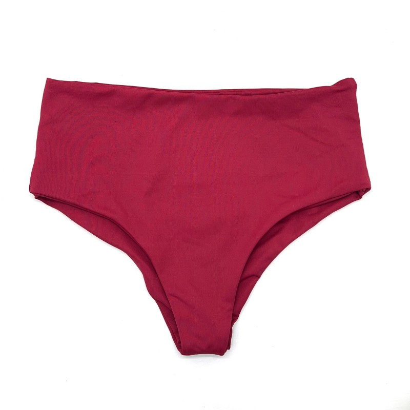 Calcinha Hot Pants Confort Vermelho Queimado