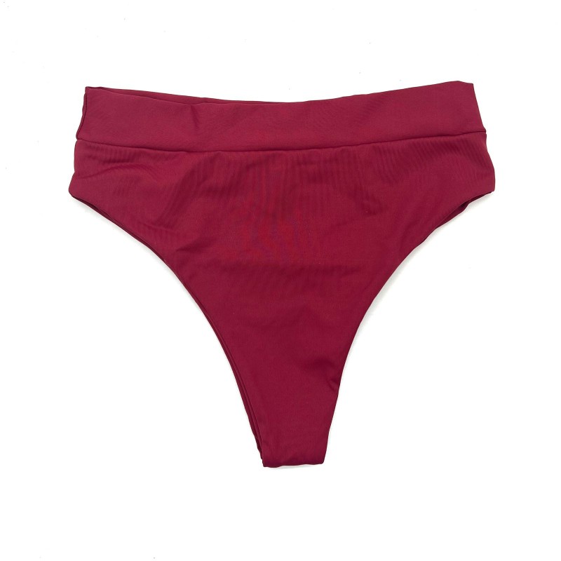 Calcinha Hot Pants Tradicional Vermelho Queimado