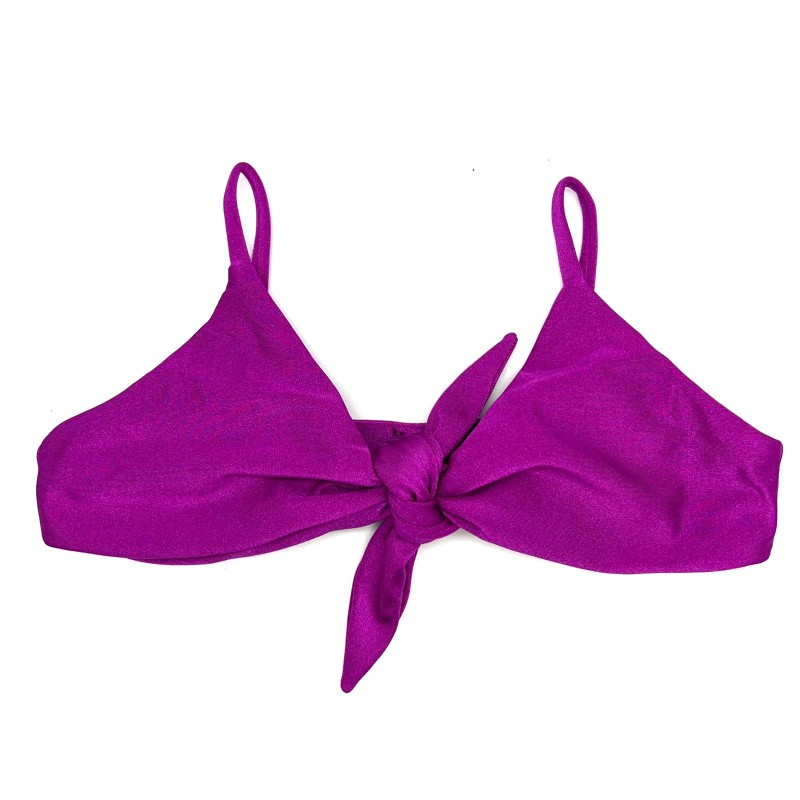 Top Laço Fucsia Glow