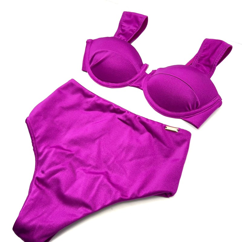 Conjunto Concha Fucsia Glow