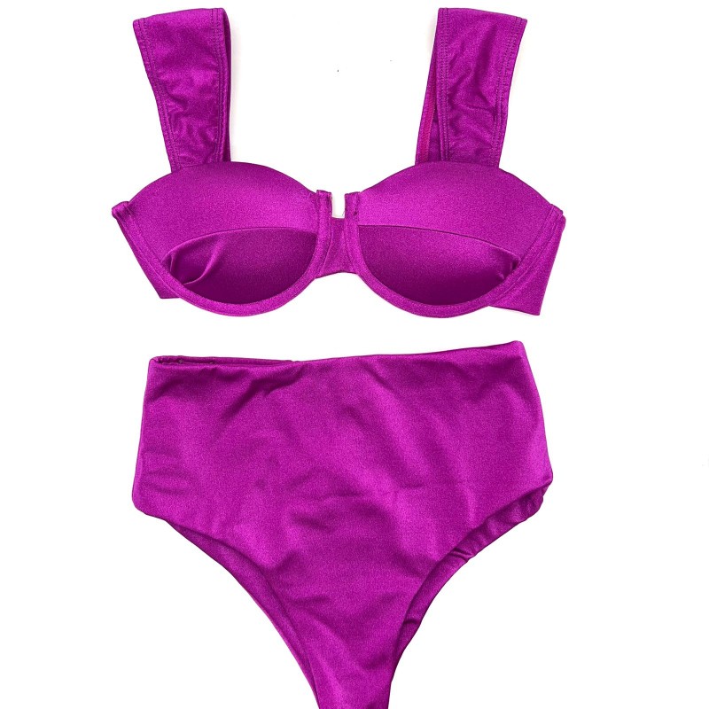 Conjunto Concha Fucsia Glow