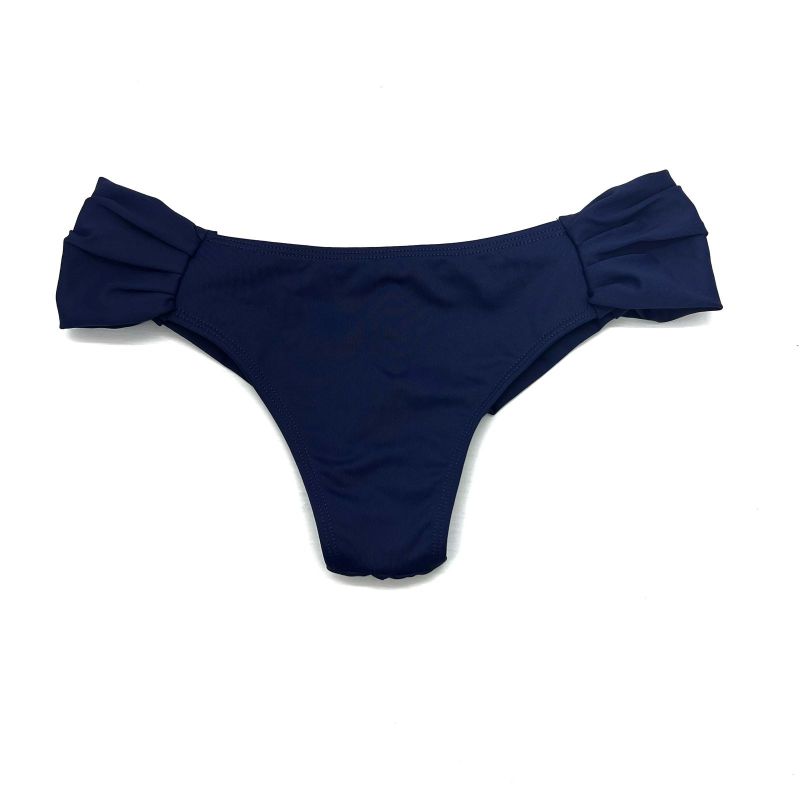 Calcinha Tira Larga Azul Marinho Liso