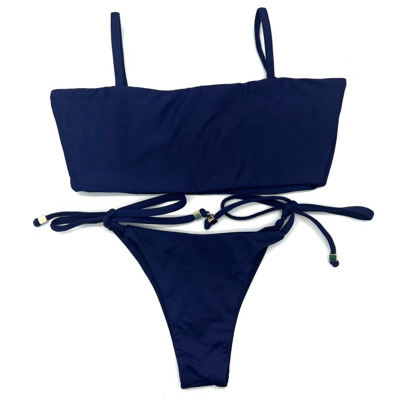 Conjunto Faixa Azul Marinho Liso