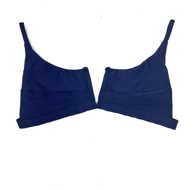 Top Maldivas Azul Marinho Liso