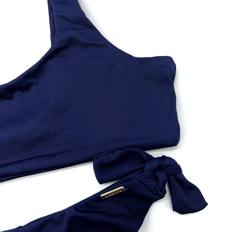 Conjunto Dubai Azul Marinho Liso