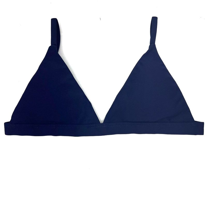 Top Fixo Azul Marinho Liso