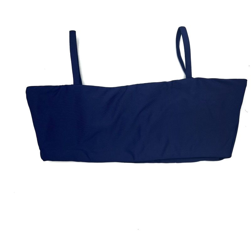 Top Faixa Azul Marinho Liso