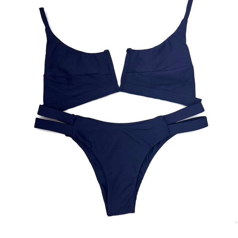 Conjunto Maldivas Azul Marinho Liso