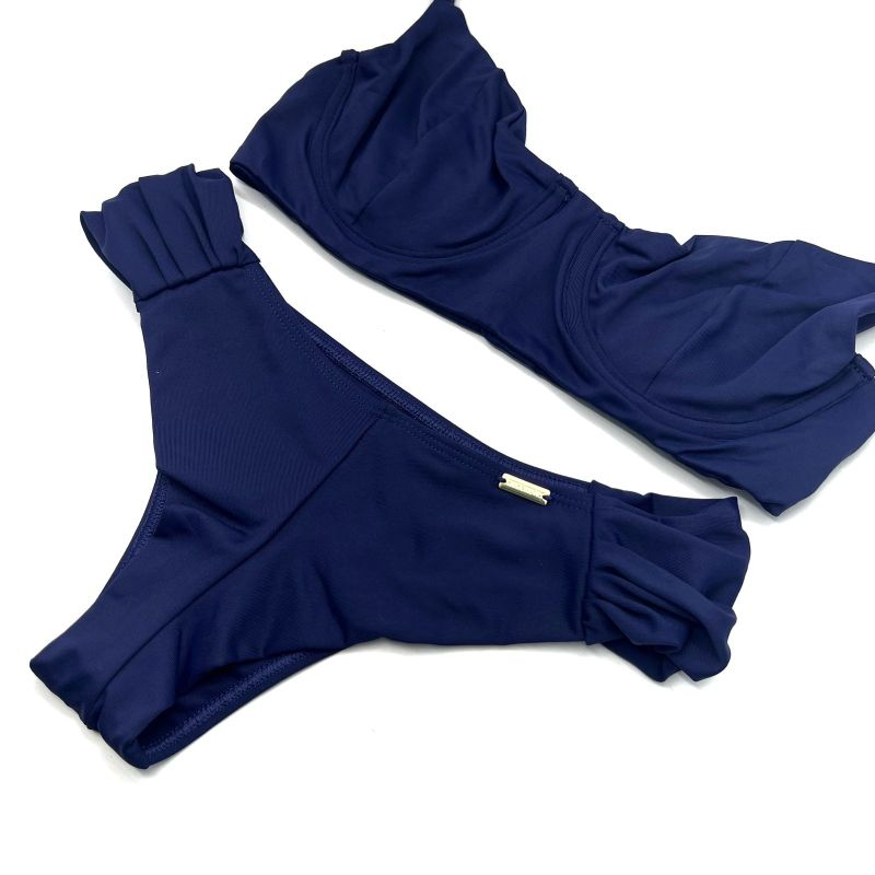 Conjunto Confy Azul Marinho Liso