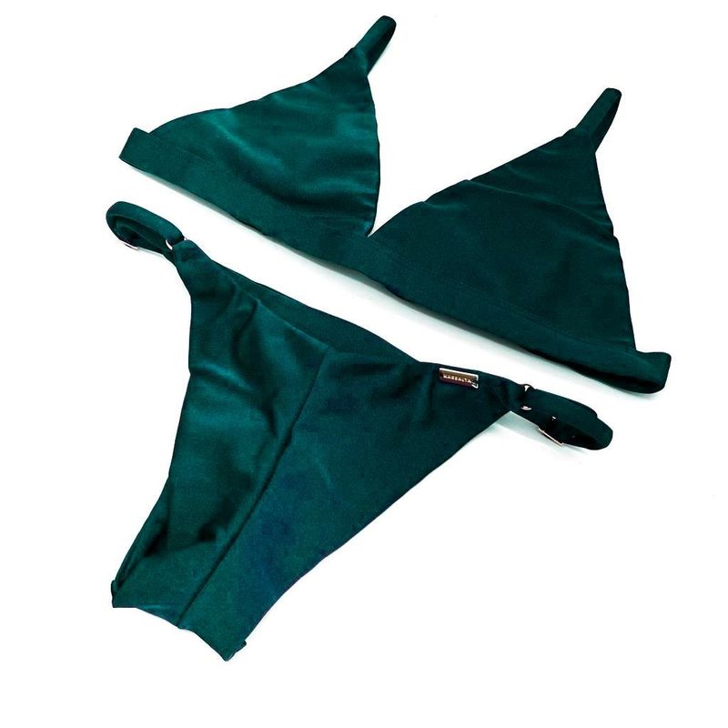Conjunto Fixo Verde Musgo Glow
