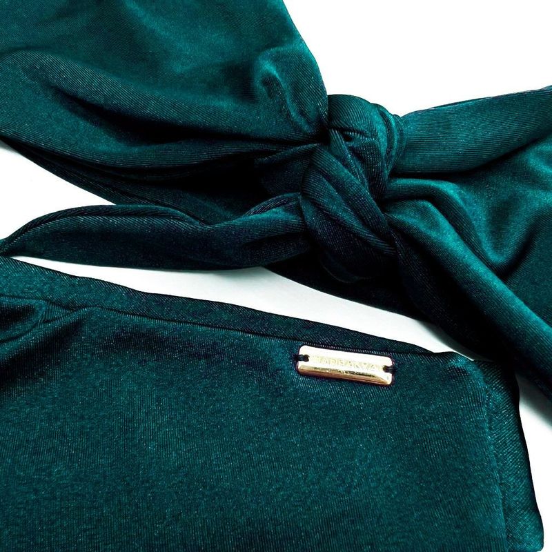 Conjunto Laço Verde Musgo Glow
