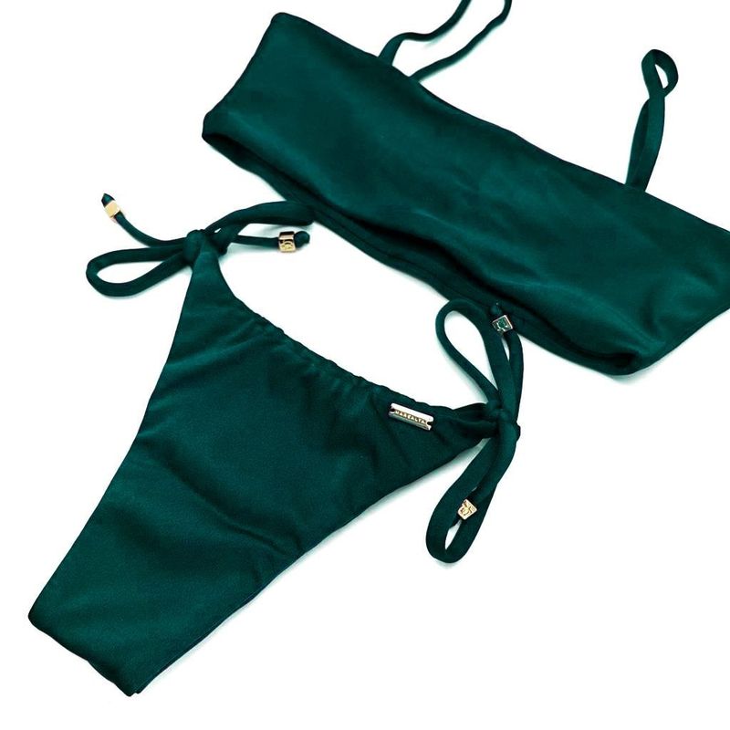 Conjunto Faixa Verde Musgo Glow