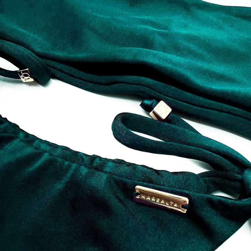 Conjunto Faixa Verde Musgo Glow