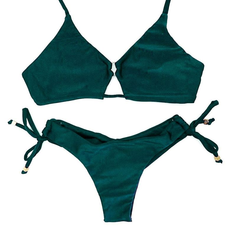 Conjunto Tiras Verde Musgo Glow
