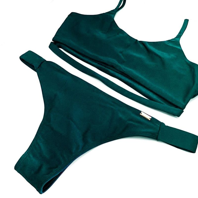 Conjunto Ousadia Verde Musgo Glow