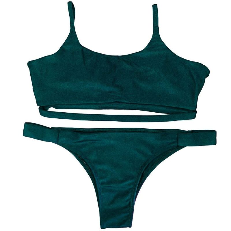 Conjunto Ousadia Verde Musgo Glow
