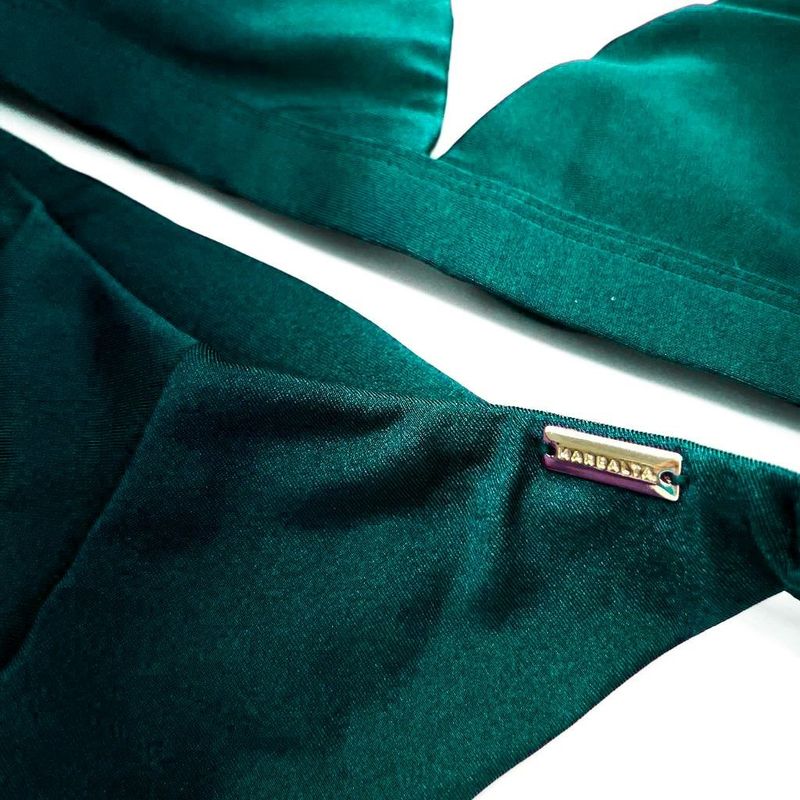 Top Fixo Verde Musgo Glow