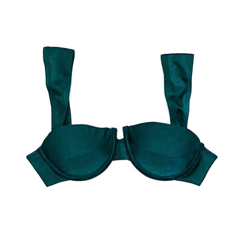 Top Concha Verde Musgo Glow