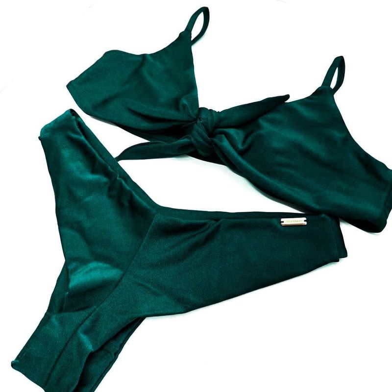 Calcinha Asa Delta Verde Musgo Glow