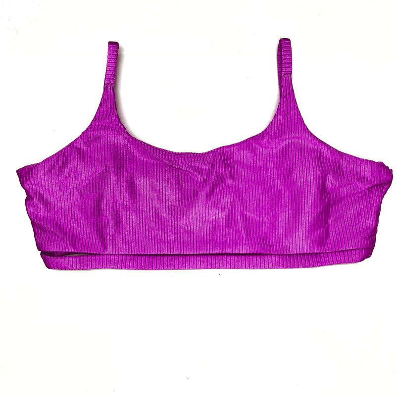 Top Ousadia Fucsia Canelado Antigo