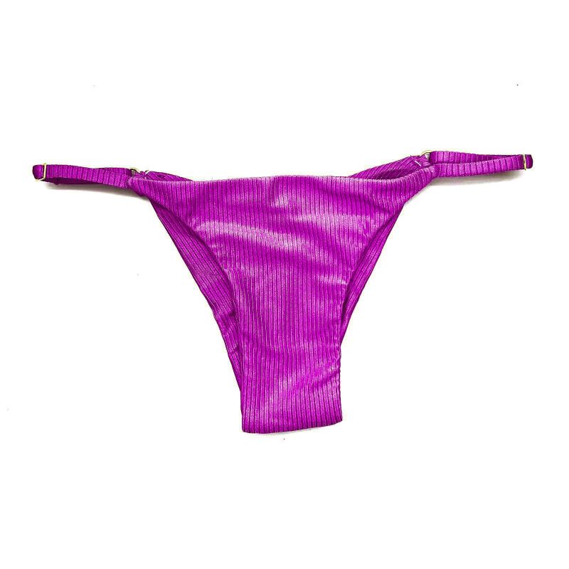 Calcinha Fixa Fucsia Canelado Antigo