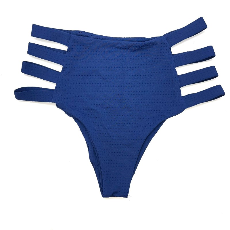 Calcinha Hot Pants Malibu Azul Marinho Dots