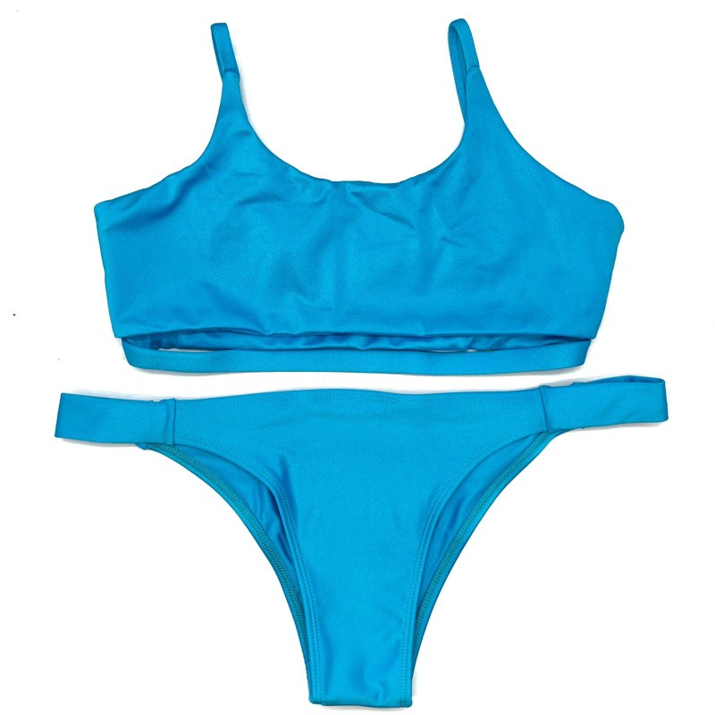 Conjunto Ousadia Azul Candy Glow