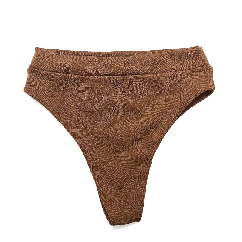 Calcinha Hot Pants Tradicional Capuccino Texturizado